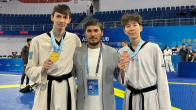 Спорт Министрі | Хамзаальпер Ромашкин таеквондодан жасөспірімдер арасында әлем чемпионы атанды