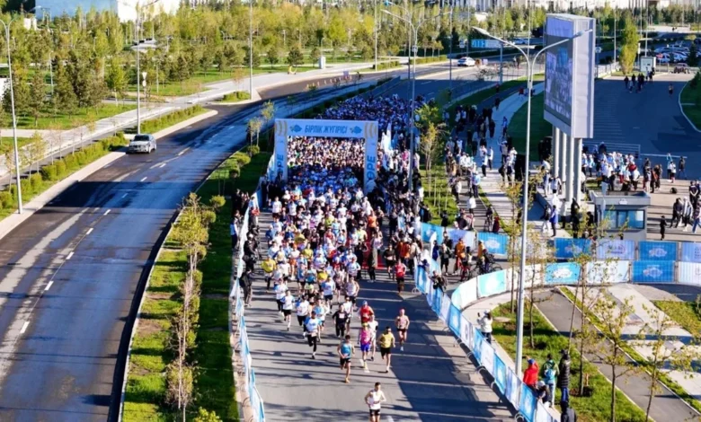 Спорт Министрі | Астанада «Бірлік жүгірісі – 2025» марафоны өтті Спорт Министрі | Астанада «Бірлік жүгірісі – 2025» марафоны өтті