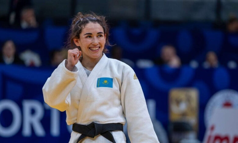 Спорт Министрі | Әбиба Әбужақынова Grand Slam турнирінде қола медаль жеңіп алды Спорт Министрі | Әбиба Әбужақынова Grand Slam турнирінде қола медаль жеңіп алды