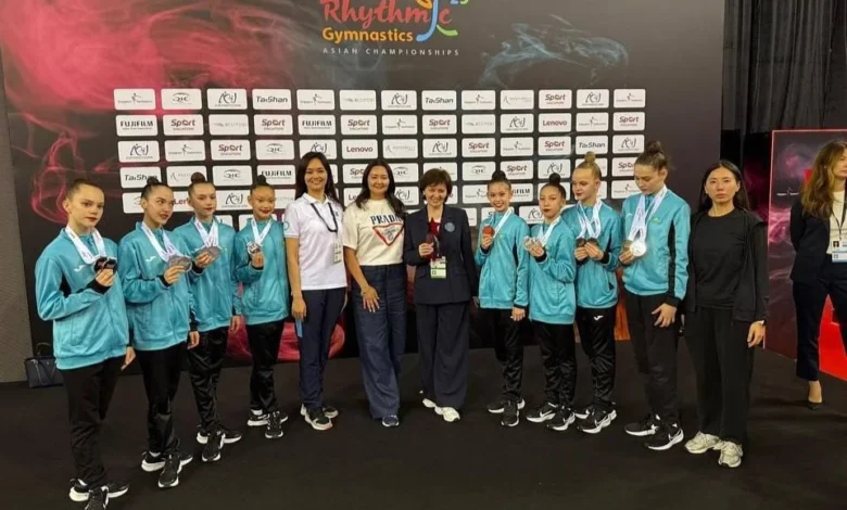 Спорт Министрі | Қазақстандық жастар көркем гимнастикадан Азия чемпионатында 7 медаль жеңіп алды Спорт Министрі | Қазақстандық жастар көркем гимнастикадан Азия чемпионатында 7 медаль жеңіп алды
