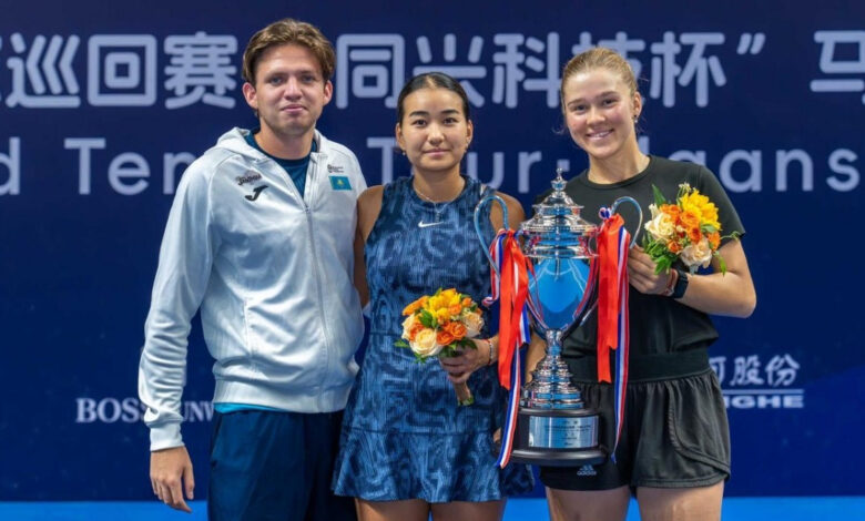 Спорт Министрі | Сандуғаш Кенжебаева Қытайдағы ITF турнирінде жұптық сында топ жарды Спорт Министрі | Сандуғаш Кенжебаева Қытайдағы ITF турнирінде жұптық сында топ жарды