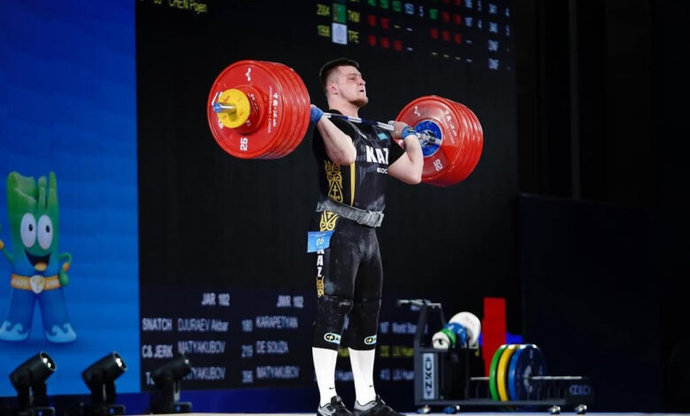 Спорт Министрі | Ауыр атлет Артём Антропов Азия чемпионатының күміс жүлдегері атанды Спорт Министрі | Ауыр атлет Артём Антропов Азия чемпионатының күміс жүлдегері атанды