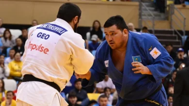 Спорт Министрі | Бүгін Qazaqstan Barysy Grand Slam турнирінде 14 спортшымыз жарысқа шығады