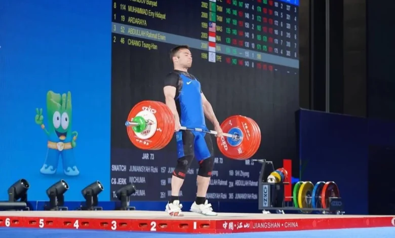Спорт Министрі | Пётр Хребтов Азия чемпионатында қола жүлдеге ие болды Спорт Министрі | Пётр Хребтов Азия чемпионатында қола жүлдеге ие болды