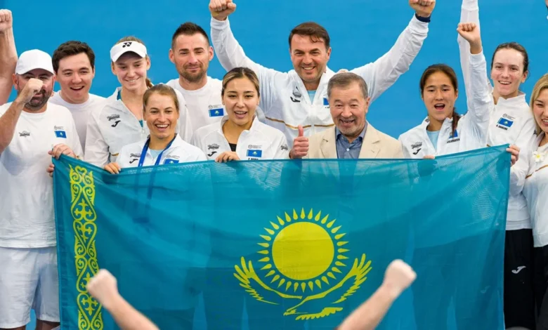 Спорт Министрі | Қазақстан теннисшілері әлем чемпионатының ширек финалында АҚШ құрамасымен кездеседі Спорт Министрі | Қазақстан теннисшілері әлем чемпионатының ширек финалында АҚШ құрамасымен кездеседі