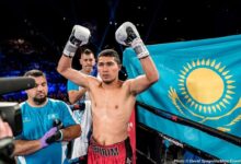 Спорт Министрі | Бекзат Алмахан UFC-де алғашқы жеңісін 64 секундта нокаутпен тіркеді