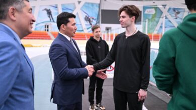 Спорт Министрі | Зарина Дияс Жапониядағы турнирді сәтті бастады