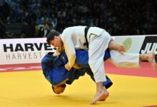 Спорт Министрі | Дзюдошылар Qazaqstan Barysy Grand Slam 2025 жарысында алтынсыз қалды