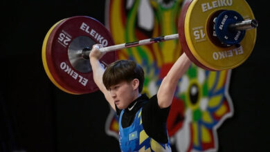 Спорт Министрі | Ауыр атлет Артём Антропов Азия чемпионатының күміс жүлдегері атанды