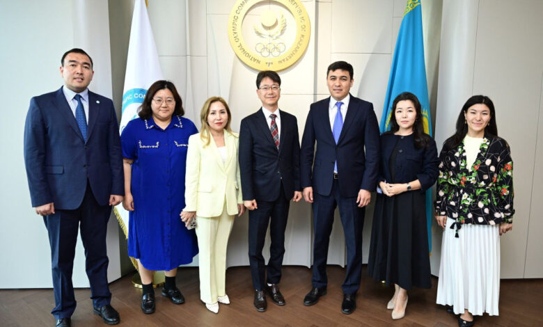 Спорт Министрі | Қазақстан ҰОК Корея спорттық ғылымдары институтымен кездесу өткізді