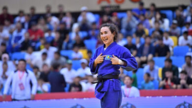 Спорт Министрі | Бүгін дзюдодан әлем чемпионатында қазақстандық бір балуан татамиге шығады