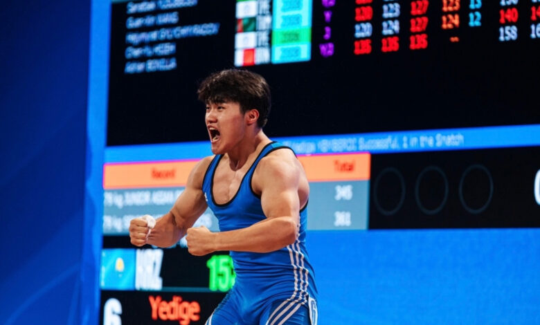 Спорт Министрі | Қазақстандық ауыр атлеттер Азия чемпионатының рекордын жаңартып, жеңімпаз атанды Спорт Министрі | Қазақстандық ауыр атлеттер Азия чемпионатының рекордын жаңартып, жеңімпаз атанды