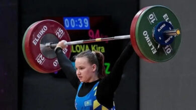Спорт Министрі | Қазақстандық ауыр атлеттер Азия чемпионатының рекордын жаңартып, жеңімпаз атанды