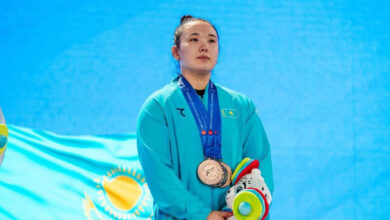 Спорт Министрі | Денис Полубояринов Азия рекордын жаңартып, чемпион атанды
