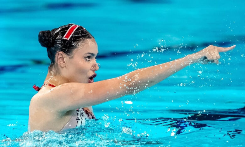 Спорт Министрі | Карина Магрупова әртістік жүзуден әлем чемпионатының финалында өнер көрсетті