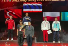 Спорт Министрі | Қазақстандық әскери спортшы муай-тайдан әлем чемпионатының қола жүлдегері атанды