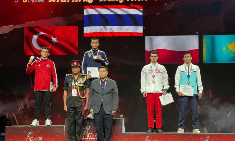 Спорт Министрі | Қазақстандық әскери спортшы муай-тайдан әлем чемпионатының қола жүлдегері атанды Спорт Министрі | Қазақстандық әскери спортшы муай-тайдан әлем чемпионатының қола жүлдегері атанды