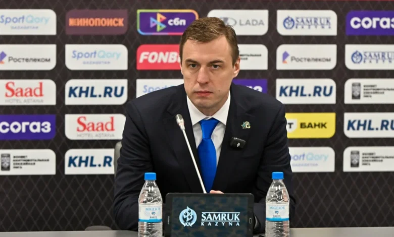 Спорт Министрі | ХК «Барыс» бас бапкерін ауыстырды Спорт Министрі | ХК «Барыс» бас бапкерін ауыстырды