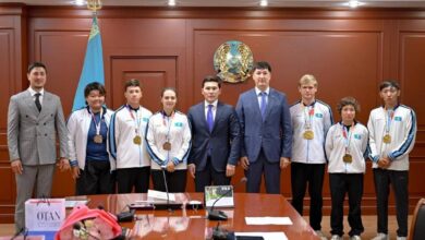 Спорт Министрі | Қ. Тоқаев Туризм және Спорт министрін қабылдады