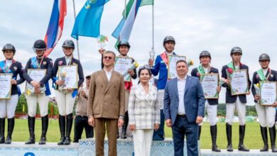 Спорт Министрі | Қазақстан құрамасы батуттағы гимнастикадан Әлем кубогында төртінші орын алды
