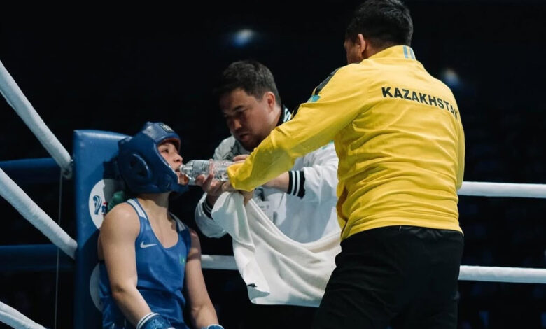Спорт Министрі | Бокстан әлем чемпионаты: Элина Базарова алғашқы жекпе-жегінде жеңіліс тапты Спорт Министрі | Бокстан әлем чемпионаты: Элина Базарова алғашқы жекпе-жегінде жеңіліс тапты