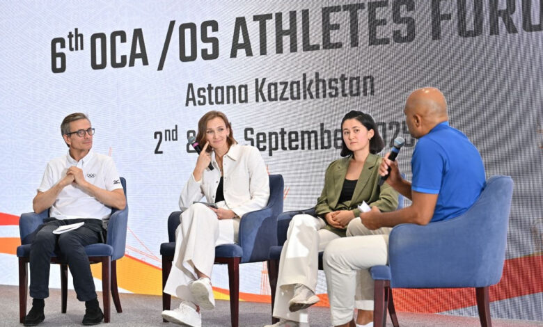 Спорт Министрі | Астанада АОК-нің VI Құрлықтық спортшылар форумының алғашқы күні өз мәресіне жетті Спорт Министрі | Астанада АОК-нің VI Құрлықтық спортшылар форумының алғашқы күні өз мәресіне жетті