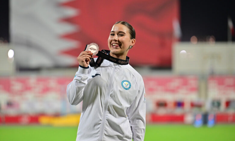 Спорт Министрі | Вероника Елисеева Бахрейндегі жасөспірімдер Азиадасында қола медаль жеңіп алды Спорт Министрі | Вероника Елисеева Бахрейндегі жасөспірімдер Азиадасында қола медаль жеңіп алды