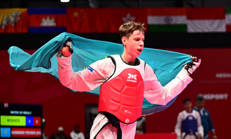 Спорт Министрі | Евгений Васенкин таеквондодан жасөспірімдер Азиадасының алтын жүлдегері атанды Спорт Министрі | Евгений Васенкин таеквондодан жасөспірімдер Азиадасының алтын жүлдегері атанды