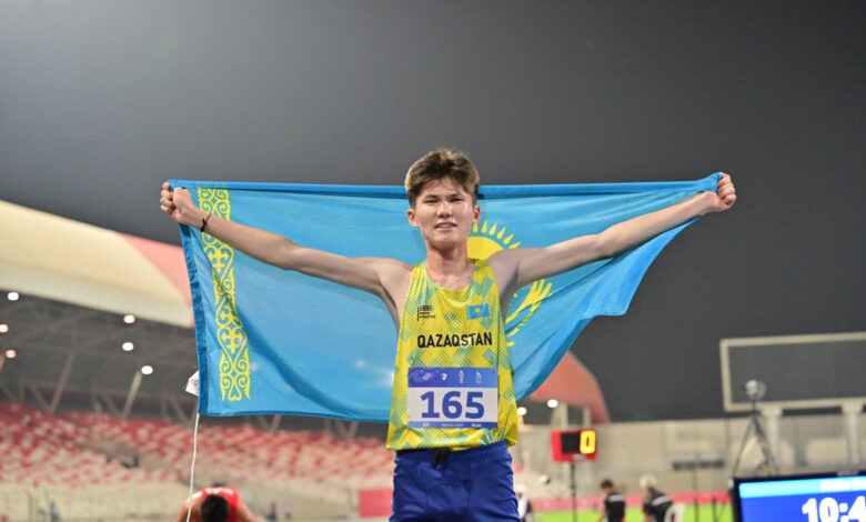 Спорт Министрі | Жеңіл атлетика: Нұрболсын Мұрат жасөспірімдер арасындағы Азия ойындарында үшінші орын алды Спорт Министрі | Жеңіл атлетика: Нұрболсын Мұрат жасөспірімдер арасындағы Азия ойындарында үшінші орын алды