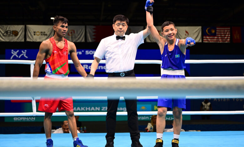 Спорт Министрі | Жасөспірімдер Азиадасы: Жұмағали Нұрмахан бокстан алтын медаль жеңіп алды Спорт Министрі | Жасөспірімдер Азиадасы: Жұмағали Нұрмахан бокстан алтын медаль жеңіп алды