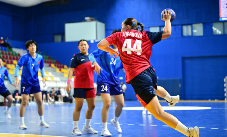 Спорт Министрі | Қазақстан қыздар құрамасы гандболдан жасөспірімдер Азиадасында үшінші орын алды